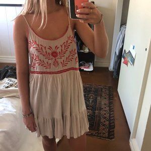 Boho Floral Tiered Sundress/Mini Dress